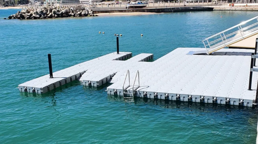 floating pontoons