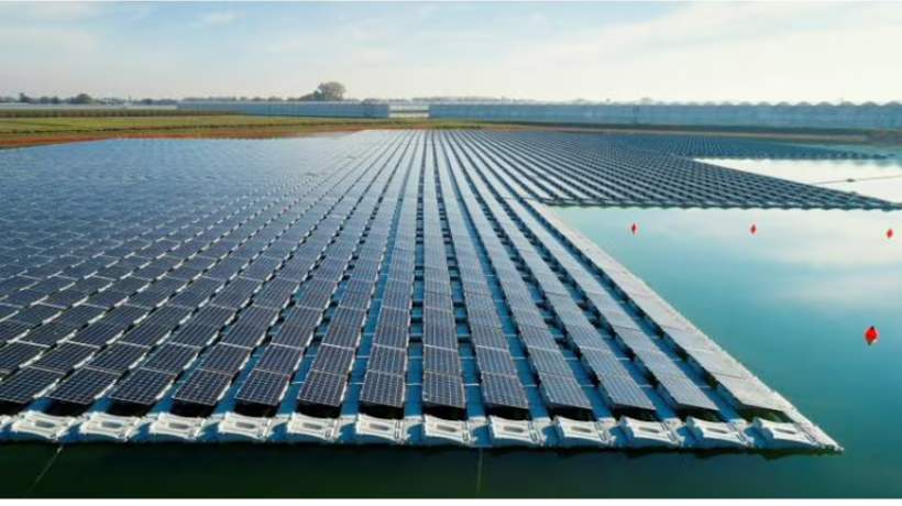 floating solar plant in India